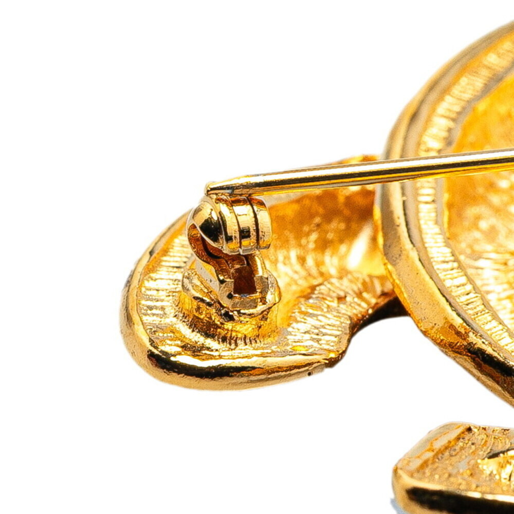 CHANEL Red Logo Brooch - Picture 3 of 4